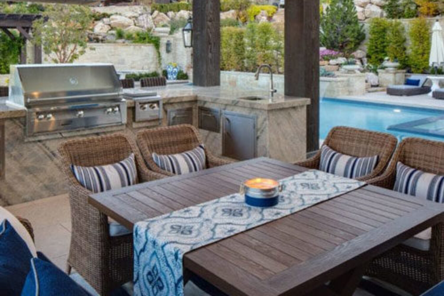 Outdoor Kitchens and Living Areas
