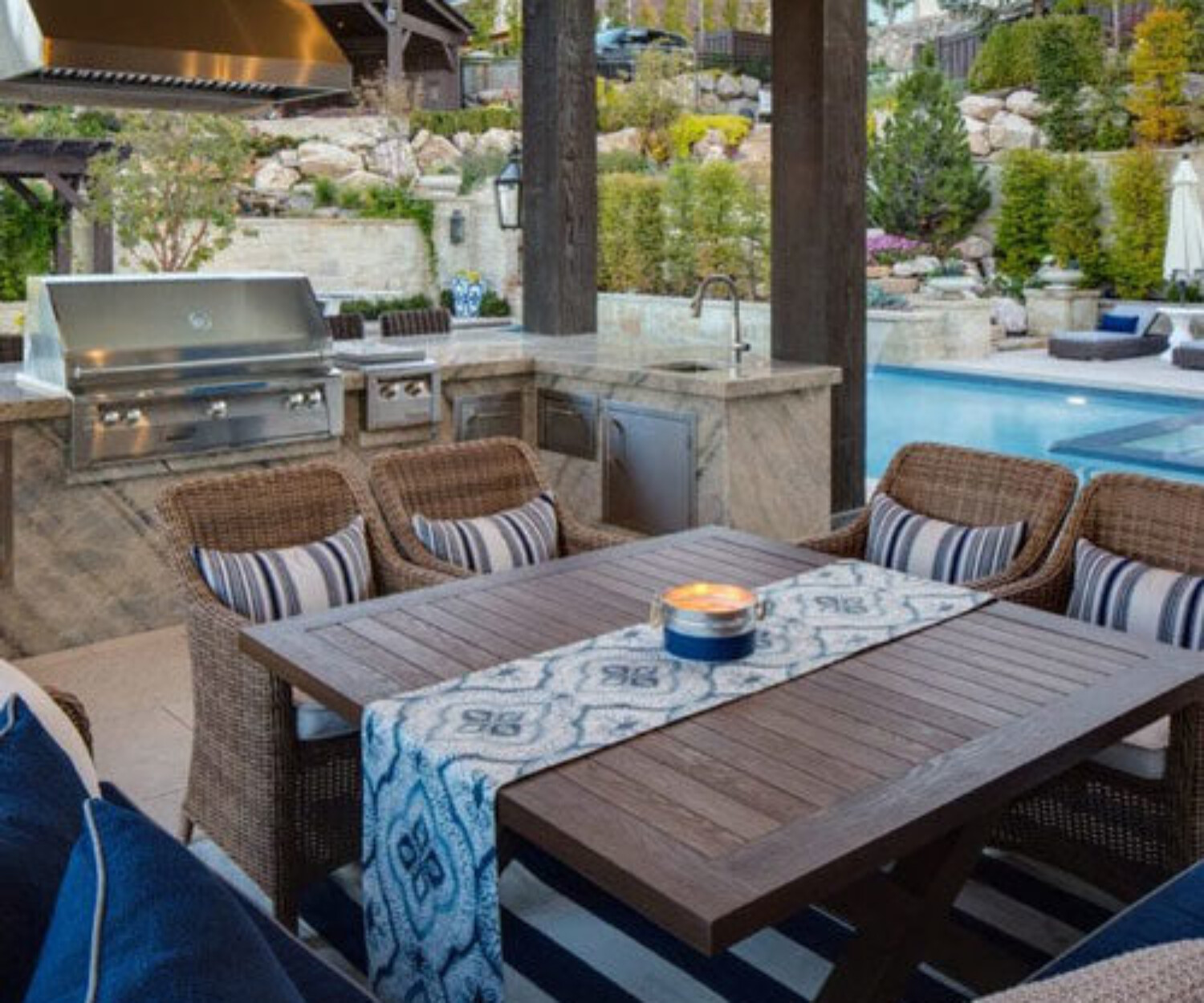 Outdoor Kitchens and Living Areas