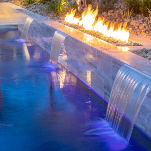 Water and Fire Features