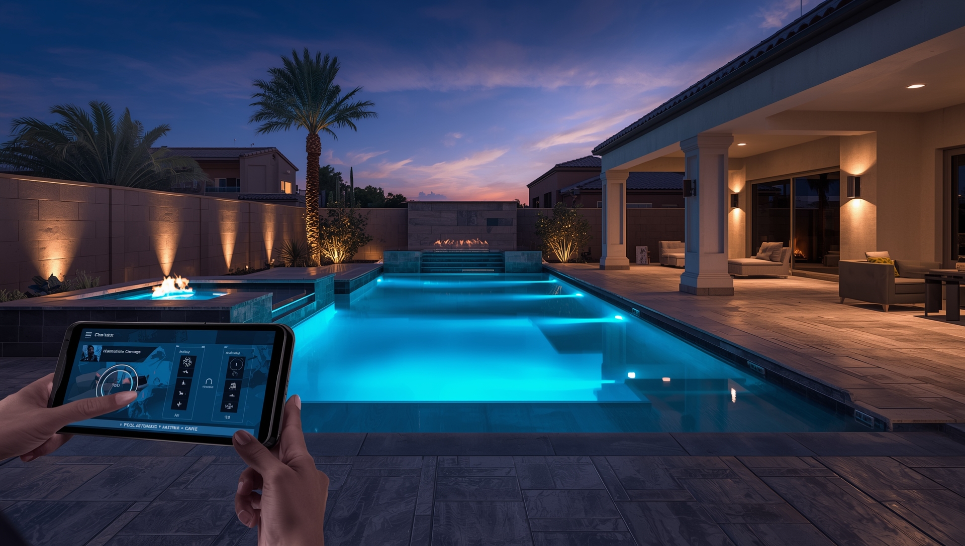 Smart Pool Automation in Las Vegas | Aqua Creations